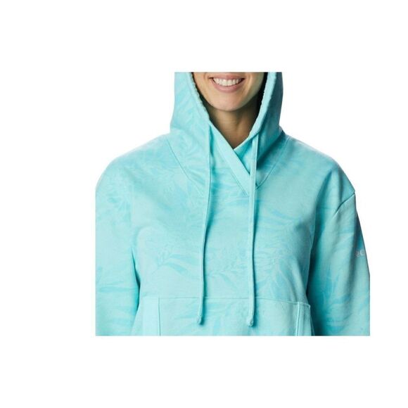 COLUMBIA Women’s SMALL PFG Slack Water French Terry Hoodie - Picture 13 of 14